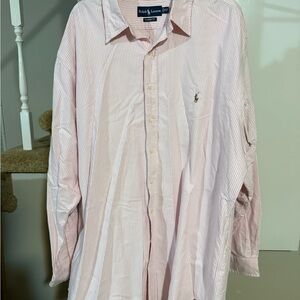 Ralph Lauren Pink Casual Button Down Shirt